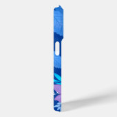 紫色の花の覆い Case-Mate iPhoneケース (裏面 / 右)