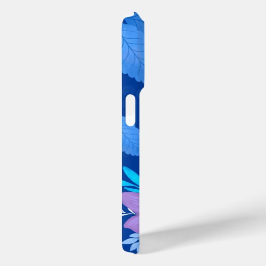 紫色の花の覆い Case-Mate iPhoneケース (裏面 / 右)