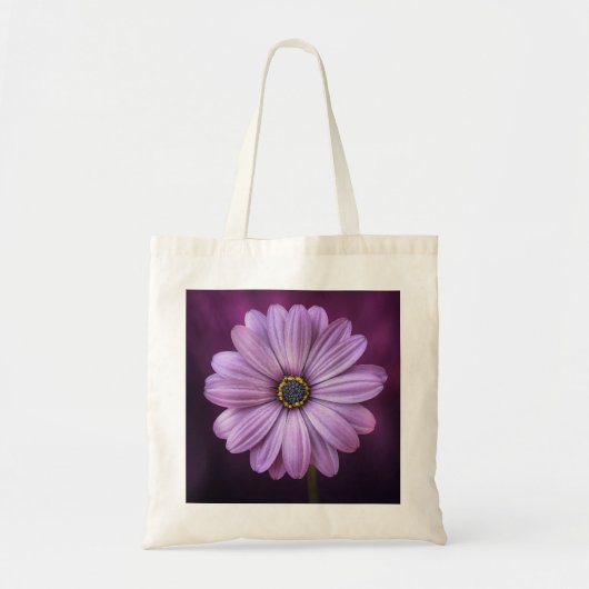 紫色の花の開花 トートバッグ (正面)