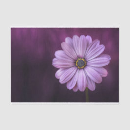 紫色の花の開花 薄葉紙