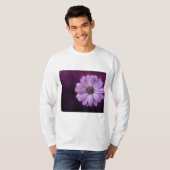 紫色の花の開花 Tシャツ (正面フル)