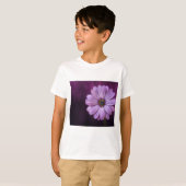 紫色の花の開花 Tシャツ (正面フル)