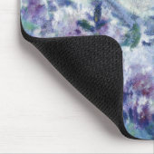 紫色の花を持つ女の子(Robert Reid) マウスパッド (コーナー)