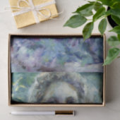 紫色の花を持つ女の子(Robert Reid) 薄葉紙 (ギフト)