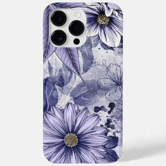 紫色の花束 Case-Mate iPhoneケース (裏面)