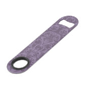 紫色の花模様の壁紙2 スピード栓抜き (裏面アングル)