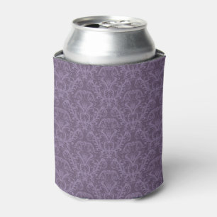 紫色の花模様の壁紙2 缶クーラー
