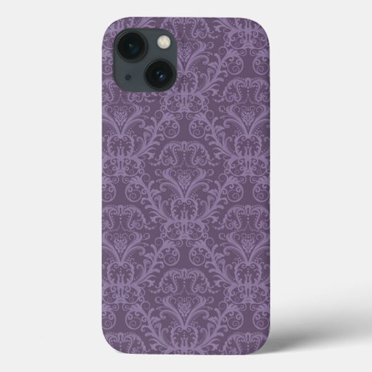 紫色の花模様の壁紙2 Case-Mate iPhoneケース (裏面)