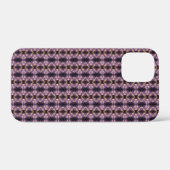 紫色の花火模様ケースメイトiPhoneケース Case-Mate iPhoneケース (裏面 (横))