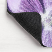 紫色の花磁石マウスパッド マウスパッド (コーナー)