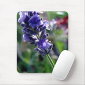 紫色の花穂 マウスパッド (マウス)