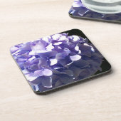 紫色の花紫のフローラ紫の水栓 コースター (左側)