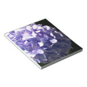 紫色の花紫のフローラ紫の水栓 ノートパッド (アングル)