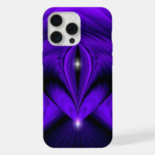 紫色の花虹の夢2つ星 iPhone 15 PRO MAXケース