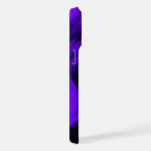 紫色の花虹の夢2つ星 iPhoneケース (右側面)