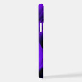 紫色の花虹の夢2つ星 iPhoneケース (右側面)