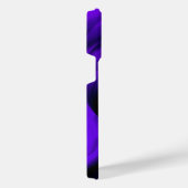 紫色の花虹の夢2つ星 iPhoneケース (右側面)