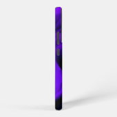 紫色の花虹の夢2つ星 SAMSUNG GALAXYケース (右側面)