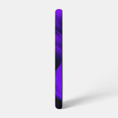 紫色の花虹の夢2つ星 SAMSUNG GALAXYケース (左側面)