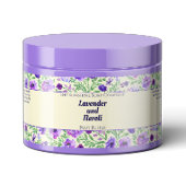 紫色の花防水化粧品瓶ラベル ペットボトルラベル