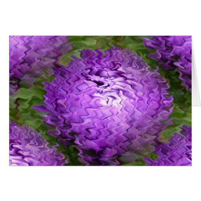 紫色の花 (正面横)