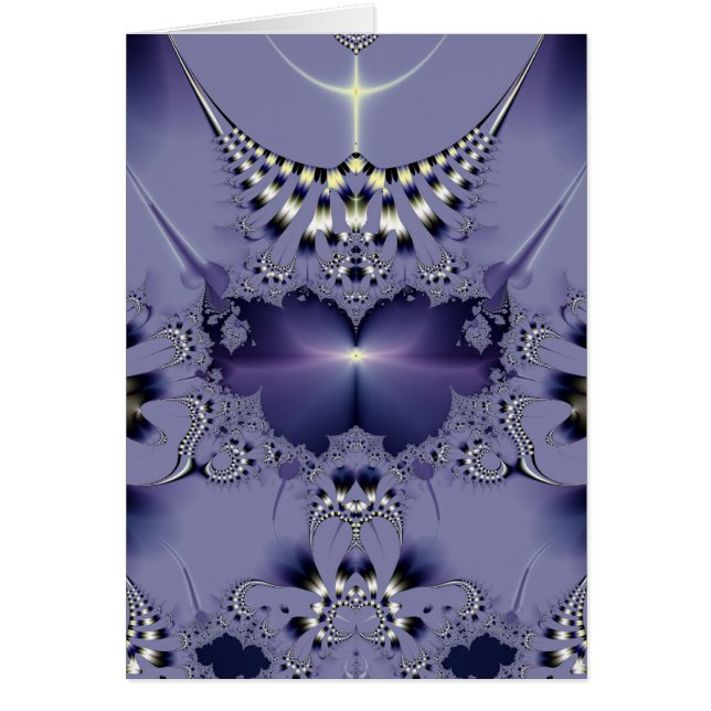 紫色の花 (正面)