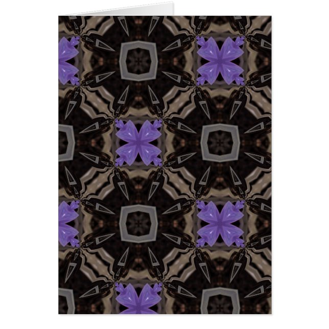 紫色の花 (正面)