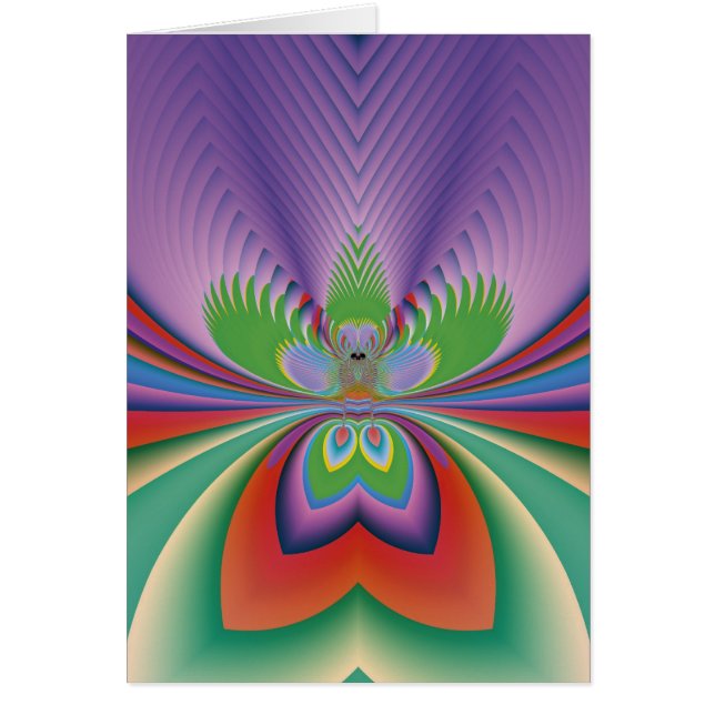 紫色の花 (正面)