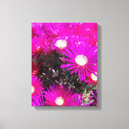 紫色の花 キャンバスプリント