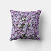 紫色の花 クッション (裏面)