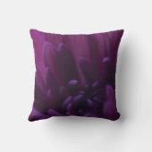 紫色の花 クッション (裏面)