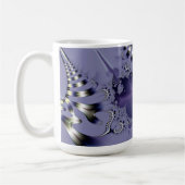 紫色の花 トラベルマグ (左)