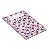 紫色の花 ノートブック (右側)