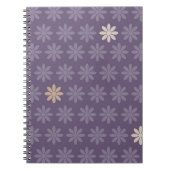 紫色の花 ノートブック (正面)