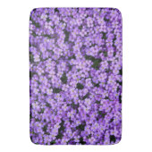 紫色の花 –  バスマット (正面縦)