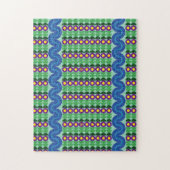 紫色の花 – パズル (縦)