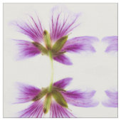 紫色の花 ファブリック (クローズアップ)