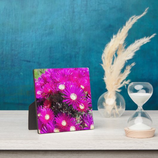 紫色の花 フォトプラーク (インサイチュ)