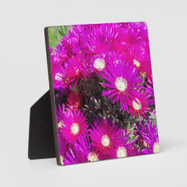 紫色の花 フォトプラーク