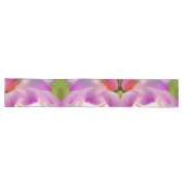 紫色の花 – フラクタルアート – ロングテーブルランナー (横)