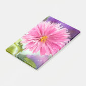 紫色の花 ポストイット (アングル)