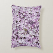 紫色の花、夏の新鮮な背景。 アクセントクッション (裏面(縦))