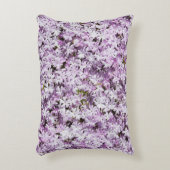 紫色の花、夏の新鮮な背景。 アクセントクッション (正面(垂直))