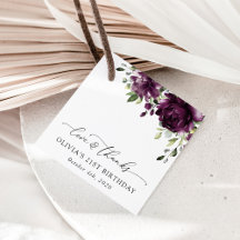 紫色の花、梅の花、ぼほ、誕生日