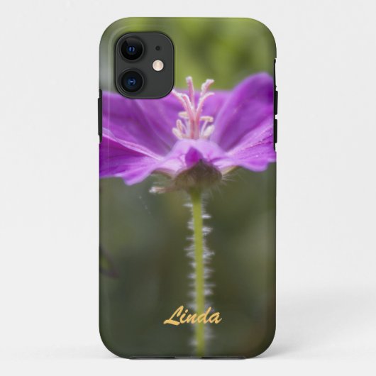 紫色の花、紫色のケース Case-Mate iPhoneケース (裏面)