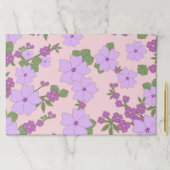 紫色の花、花柄、花柄 ペーパーパッド (インサイチュ)