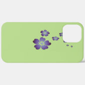 紫色の花 Case-Mate iPhoneケース (裏面 (横))