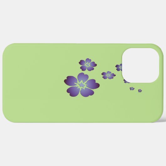 紫色の花 Case-Mate iPhoneケース (裏面 / 右)