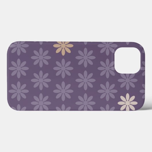 紫色の花 Case-Mate iPhoneケース (裏面 (横))