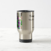 紫色の花 – Martha's Vineヤード トラベルマグ (中央)